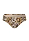 Melissa Odabash Brussels Bikini Bottom Cheetah In Animal Print
