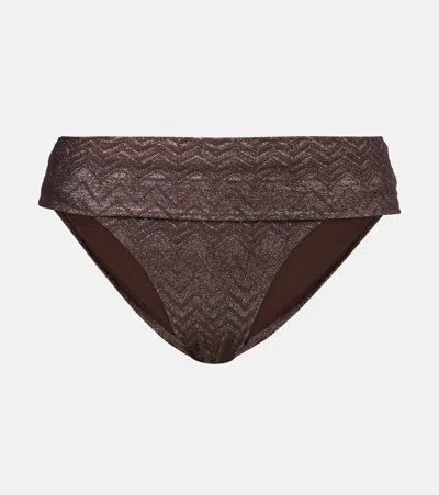 Melissa Odabash Brussels Bikini Bottoms In Brown