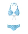Melissa Odabash Brussels Bikini Bottoms Diamond In Blue