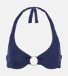 Melissa Odabash Brussels Cutout Bikini Top In Blue