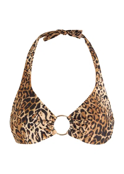 Melissa Odabash Brussels Leopard-print Bikini Top