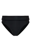 Melissa Odabash Brussels Logo-tag Bikini Bottoms In Schwarz