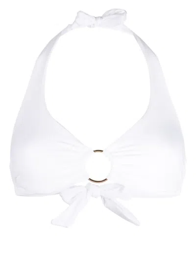 Melissa Odabash Brussels Ring-detail Bikini Top In White