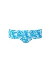 Melissa Odabash Brussels Splash Bikini Bottom In Blue