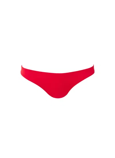 Melissa Odabash Calabria Bikini Bottom Red