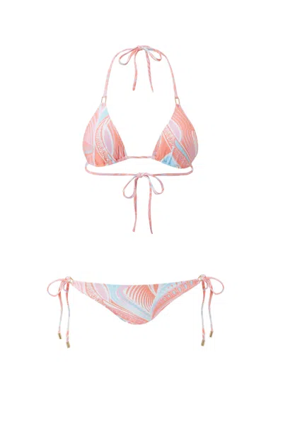 Melissa Odabash Cancun Bikini Bottom Cosmic In Pink