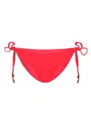 Melissa Odabash Cancun Bikini Bottom Red In Red