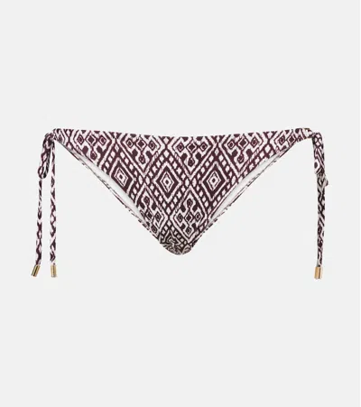 Melissa Odabash Cancun Bikini Bottoms In Brown