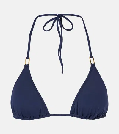 Melissa Odabash Cancun Bikini Top In Blue