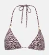 Melissa Odabash Cancun Bikini Top In Brown