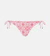 Melissa Odabash Cancun Low-rise Bikini Bottoms In Red