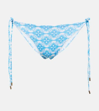 Melissa Odabash Cancun Printed Bikini Bottoms In Diamond