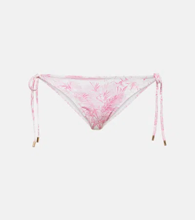 Melissa Odabash Cancun Printed Bikini Bottoms In Exotica
