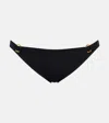 Melissa Odabash Caracas Low-rise Bikini Bottoms In Black