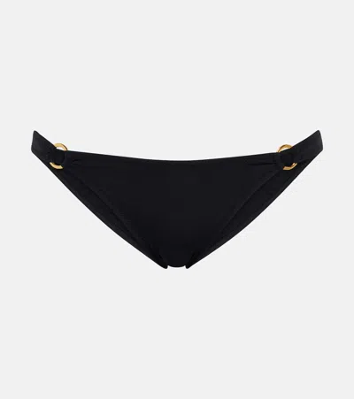 Melissa Odabash Caracas Low-rise Bikini Bottoms In Black