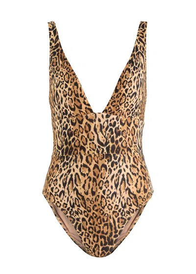 Melissa Odabash Caribbean Leopard-print Swimsuit