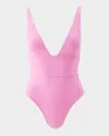 Melissa Odabash Caribbean One-piece Swimsuit In Pink