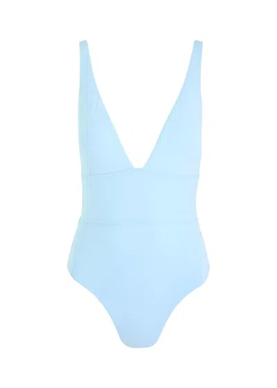 Melissa Odabash Carribean Swimsuit In Light Blue
