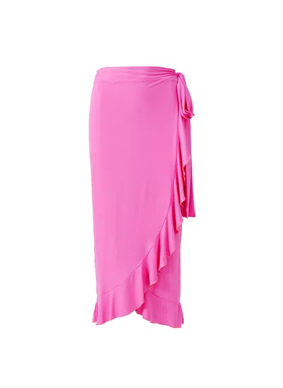 Melissa Odabash Cassidy Watermelon Skirt In Pink