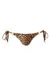 Melissa Odabash Cassis Bikini Bottom Cheetah In Brown