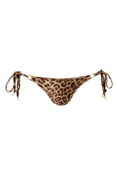 Melissa Odabash Cassis Bikini Bottom Cheetah In Brown