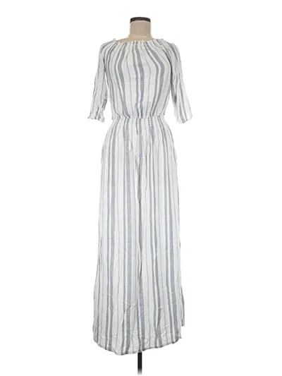 Pre-owned Melissa Odabash Casual Dress In Silver