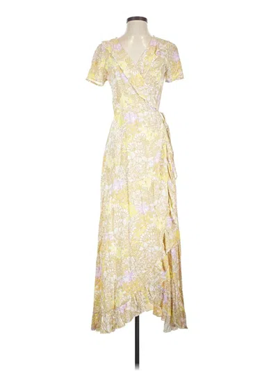 Pre-owned Melissa Odabash Casual Dress In Yellow