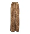 Melissa Odabash Cheetah Print Olivia Trousers In Brown