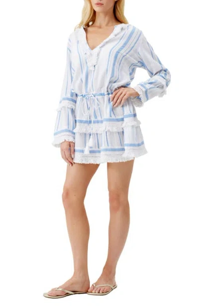 Melissa Odabash Claudia Long Sleeve Cover-up Dress