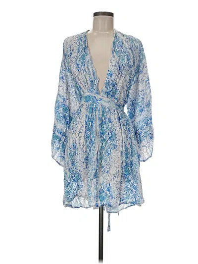 Pre-owned Melissa Odabash Cocktail Dress In Blue