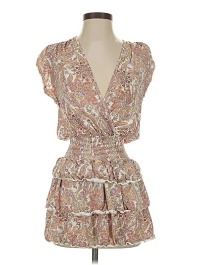 Pre-owned Melissa Odabash Cocktail Dress In Brown