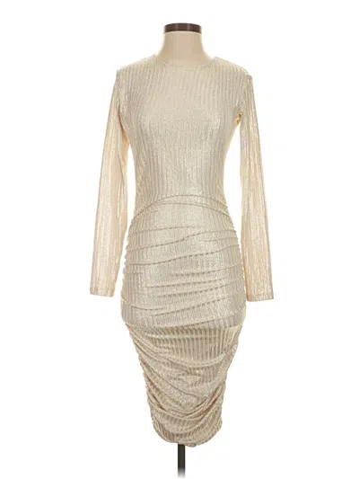Pre-owned Melissa Odabash Cocktail Dress In Ivory