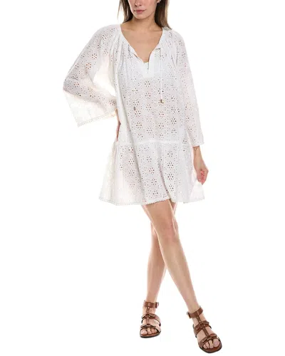 Melissa Odabash Corina Mini Dress In White