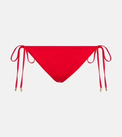 Melissa Odabash Corvo Bikini Bottoms In Red