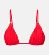 Melissa Odabash Corvo Bikini Top In Red