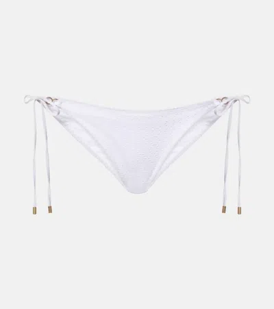 Melissa Odabash Costa Bikini Bottoms In White