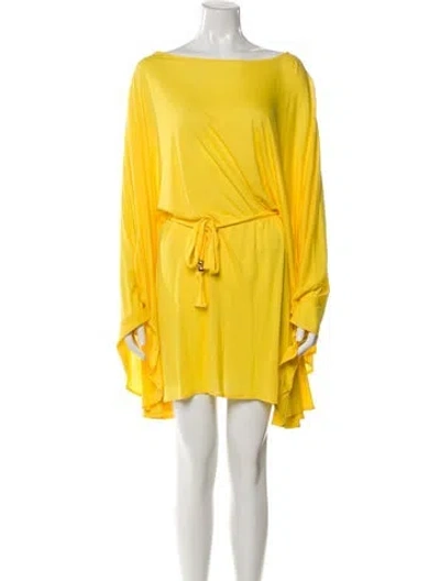 Pre-owned Melissa Odabash Cover-up In Yellow