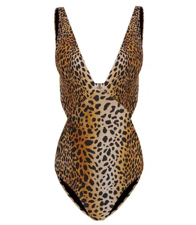 Melissa Odabash Del Mar Cheetah One Piece In Animal Print