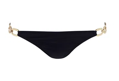 Melissa Odabash Denver Black Bikini Bottom In Blue