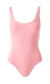 Melissa Odabash Designer One Piece Swimsuit In Pink In Pink
