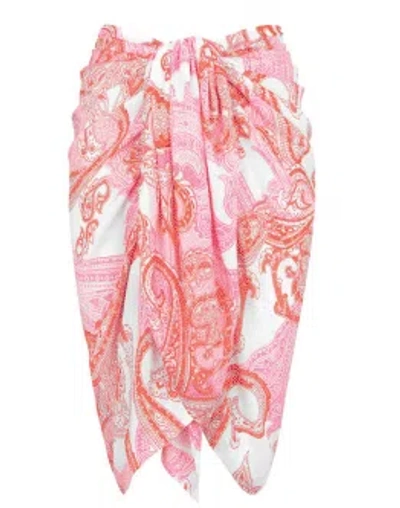 Melissa Odabash Duchess Baby Pink Sarong