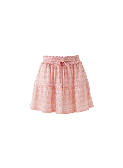 Melissa Odabash Dune Rose Skirt In Pink
