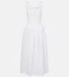 Melissa Odabash Eden Cotton Maxi Dress In White