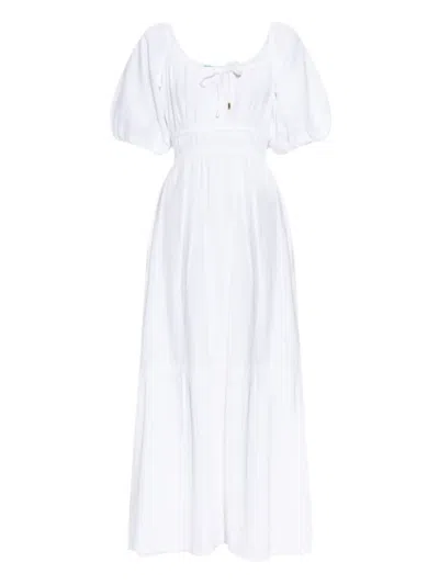 Melissa Odabash Eden Puff-sleeve Maxi Dress