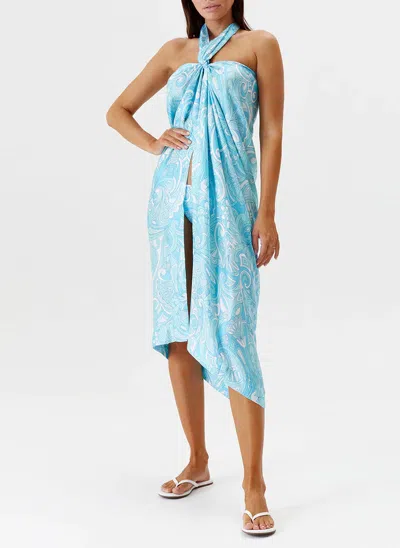 Melissa Odabash Ellie Pareo Mirage Blue
