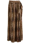 Melissa Odabash Elsa Leopard-print Maxi Skirt In Leopard