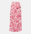 MELISSA ODABASH ELSA PRINTED MAXI SKIRT