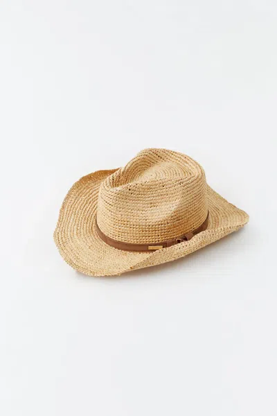 Melissa Odabash Estrella Hat Tan In Brown