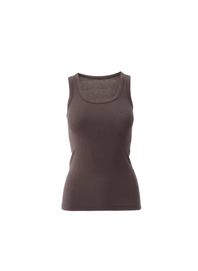 Melissa Odabash Exclusive Cora Dark Brown Vest