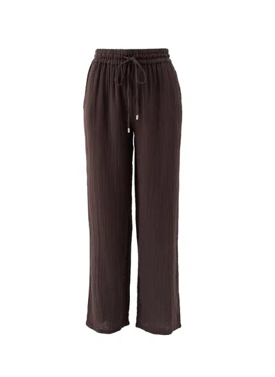 Melissa Odabash Exclusive Krissy Brown Trousers
